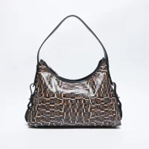 Salvatore Ferragamo brown logo bag shoulder